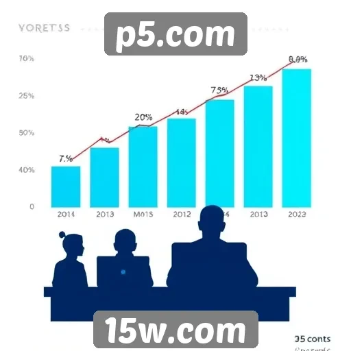 Estatísticas de jogadores no p5.com em crescimento