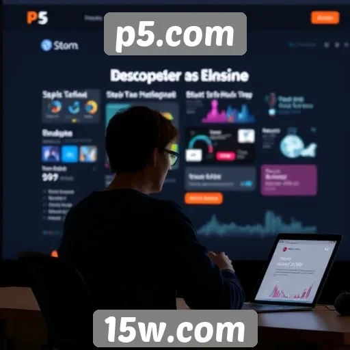 Experiência do usuário no site p5.com